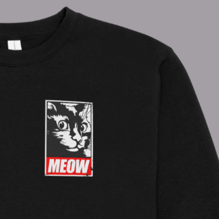 Buso cuello redondo Meow!